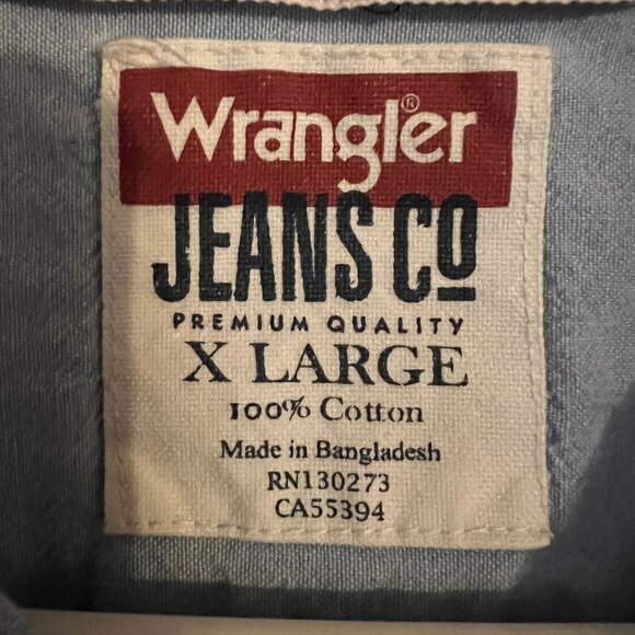 Wrangler Other - Mens XLarge Wrangler Long sleeve